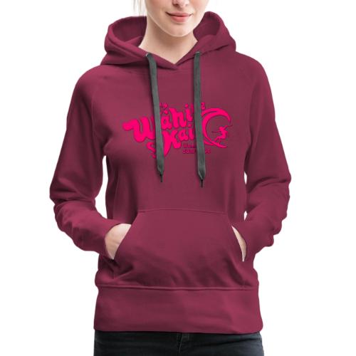Wahine Kai Logo pink - Women's Premium Hoodie