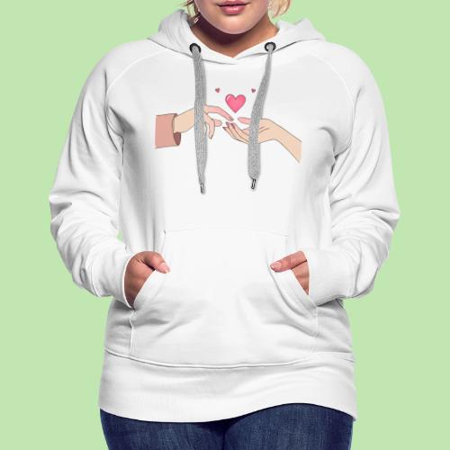 Valentine’s Touch - Women's Premium Hoodie