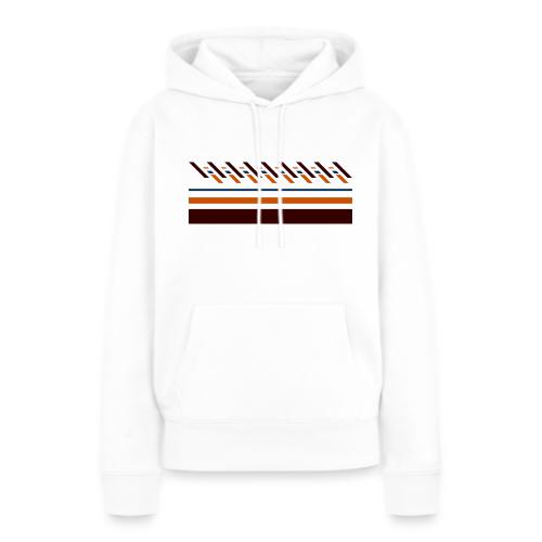 Cute, colorful striped designs for the seasons - Women's Premium Hoodie