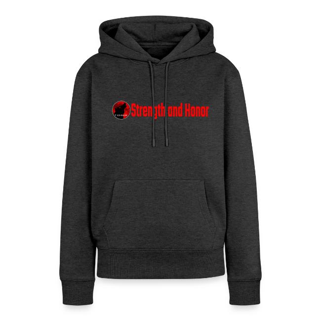 Strength and Honor - Red Letters