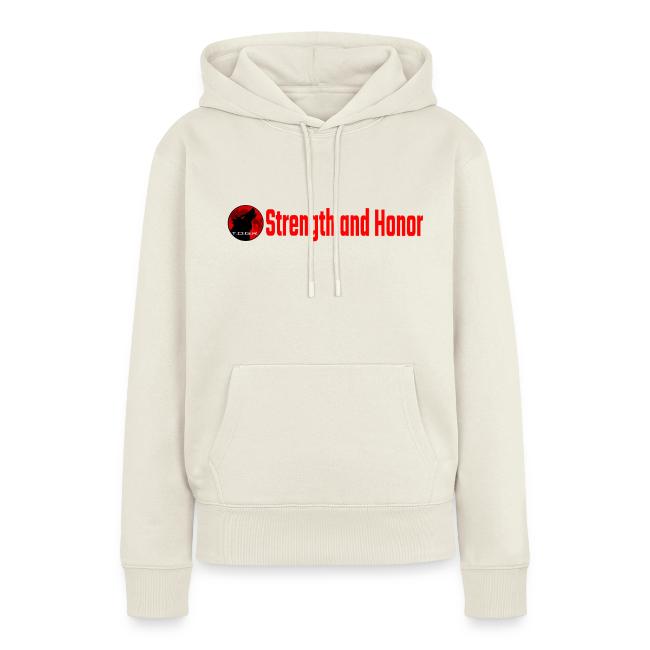 Strength and Honor - Red Letters