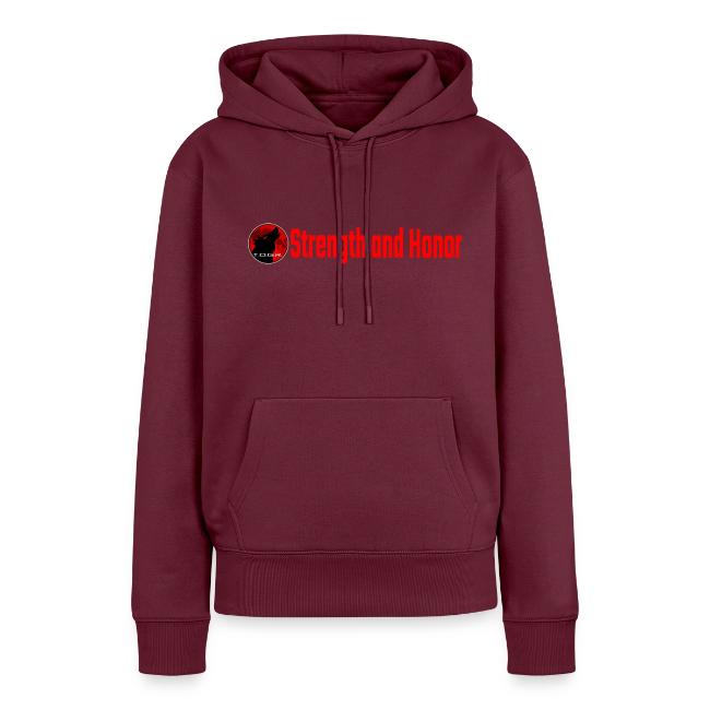Strength and Honor - Red Letters