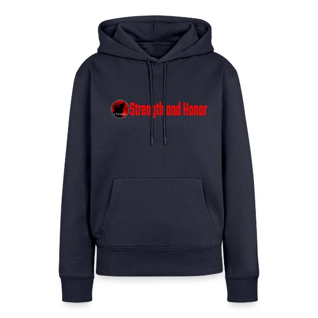 Strength and Honor - Red Letters