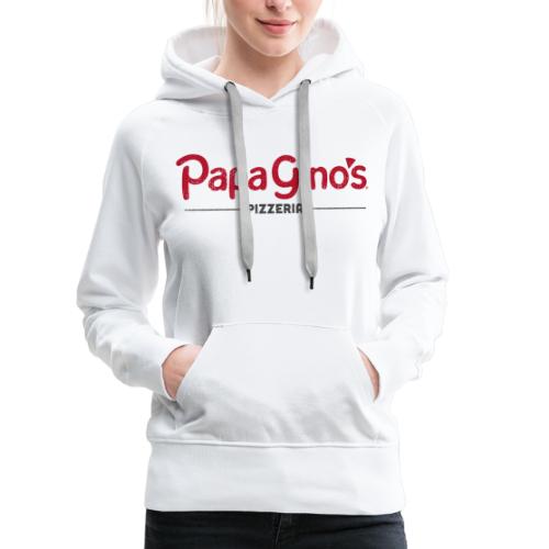 Distressed Papa Gino's Logo - Women's Premium Hoodie