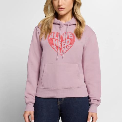 All We Need is Love in Heart - Women's Premium Hoodie
