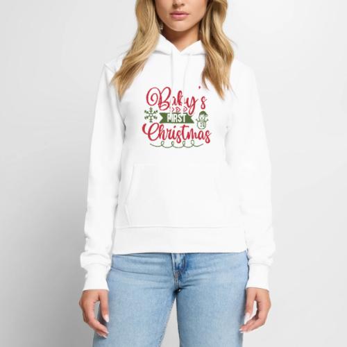 Baby s First Christmas - Women's Premium Hoodie