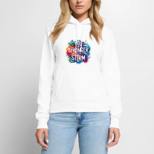 Wellness Collection - Stronger Than the Storm - Women's Premium Hoodie