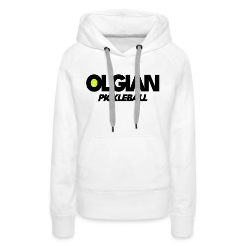 Olgian Pickleball Logo Gear - Women's Premium Hoodie