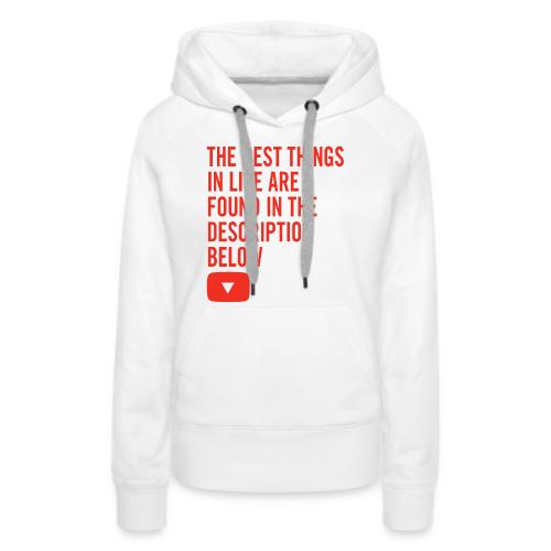 Small YouTuber - Women's Premium Hoodie