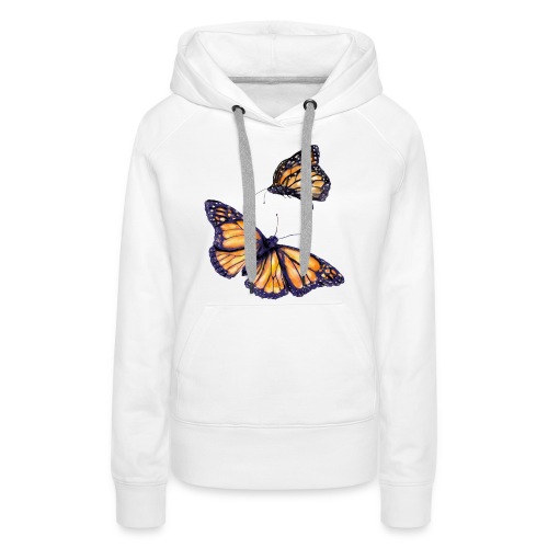 2 butterflies - Women's Premium Hoodie