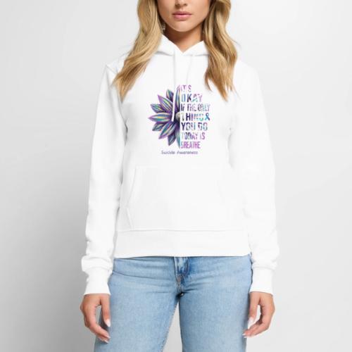 Wellness Collection - All You Do Today is Breathe - Women's Premium Hoodie