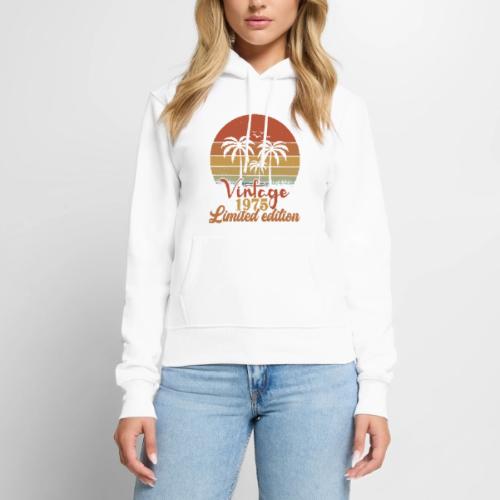 The Years Collection - 1975 Vintage Palm Trees - Women's Premium Hoodie