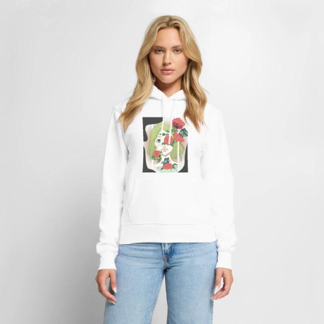 Girl with Rose Vine