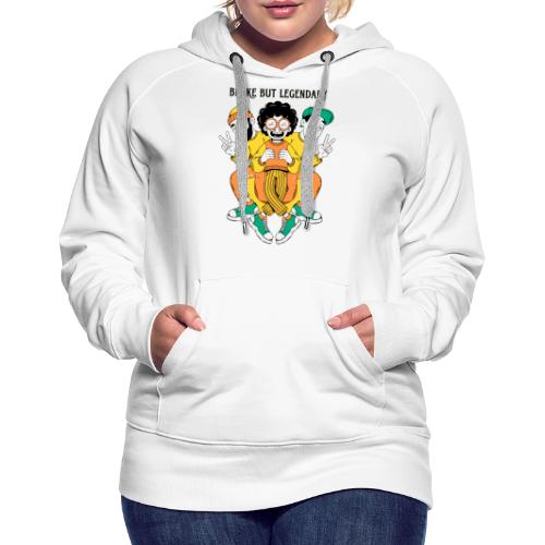 Legendary Broke Crew Retro - Women's Premium Hoodie
