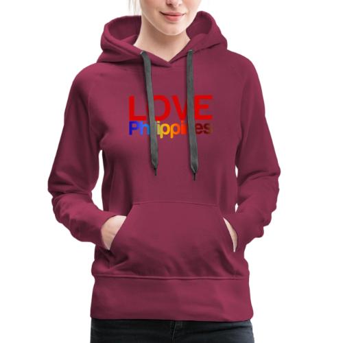 Love Philippines - Women's Premium Hoodie