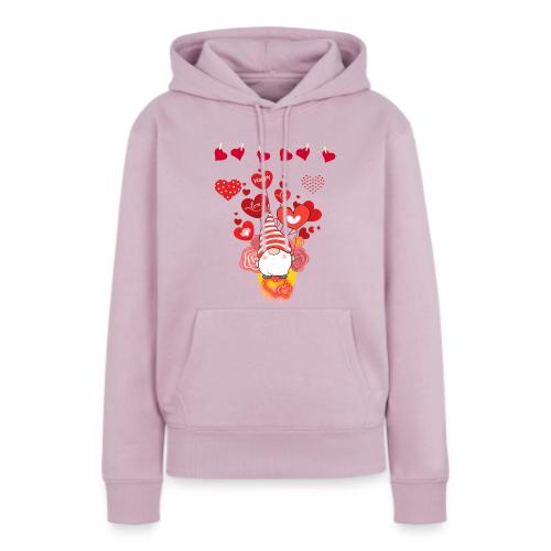 Design wrapped in love hearts, vibrating in love. - Women's Premium Hoodie
