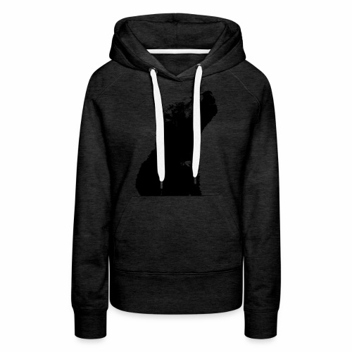 OnePleasure cool cute young wolf puppy gift ideas - Women's Premium Hoodie