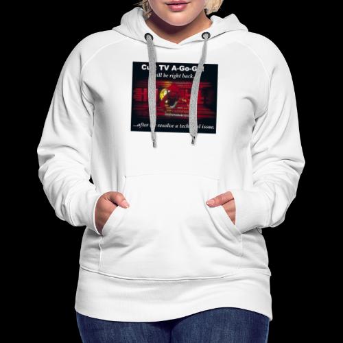 Cult TV We'll Be Right Back Hal 9000 - Women's Premium Hoodie