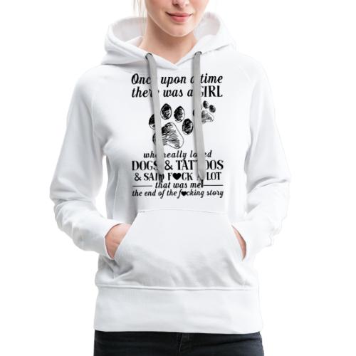 Onece Upon A Time There Was A Girl - Women's Premium Hoodie