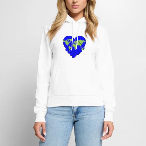 World United in Love - Women's Premium Hoodie