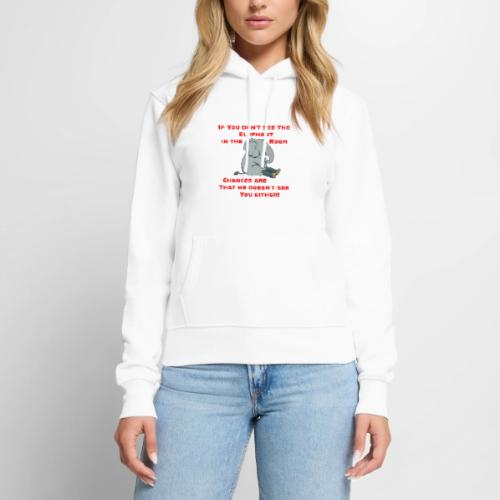 Elephant in the Room Meme - Women's Premium Hoodie