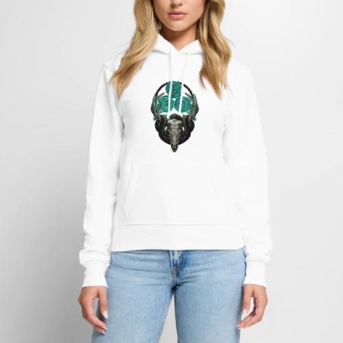 The Antlered Crown (No Text) - Women's Premium Hoodie
