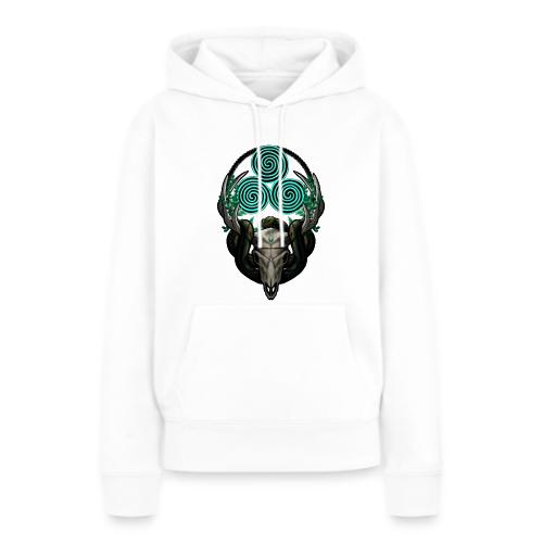 The Antlered Crown (No Text) - Women's Premium Hoodie