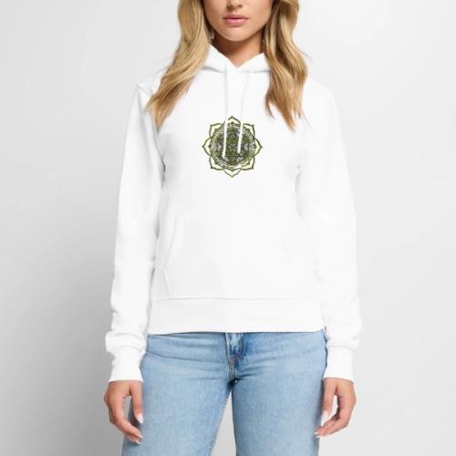 Energy Immersion, Metatron's Cube Flower of Life - Women's Premium Hoodie