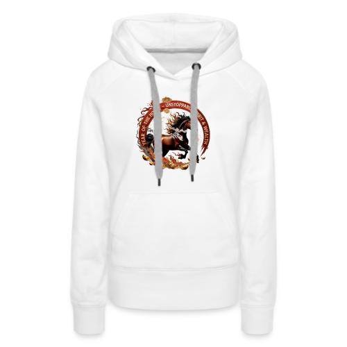 Year of the Horse Fiery Spirit T Shirt, Lunar New - Women's Premium Hoodie