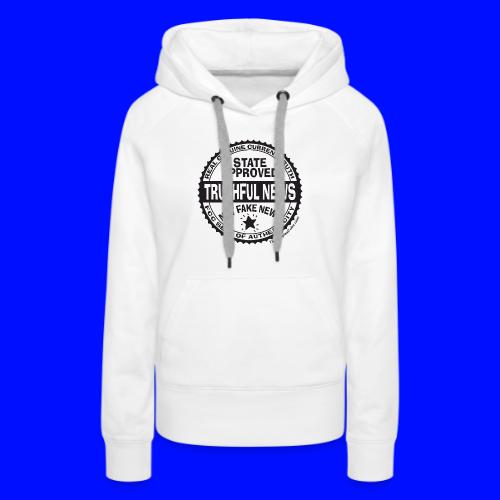 Truthful News FCC Seal - Women's Premium Hoodie