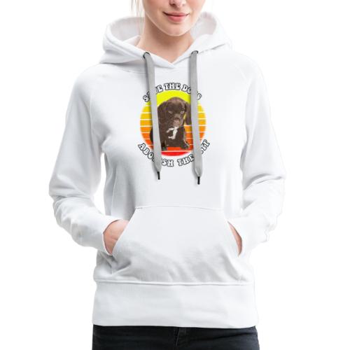 SAVE THE DOGS ABOLISH THE ATF - Women's Premium Hoodie