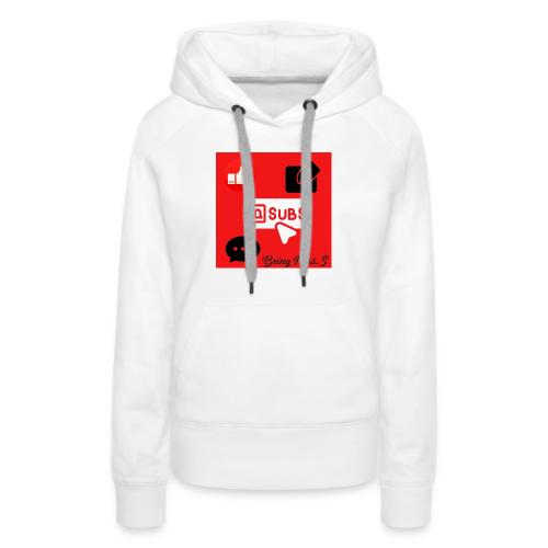 Like Share Subscribe Comment - Women's Premium Hoodie