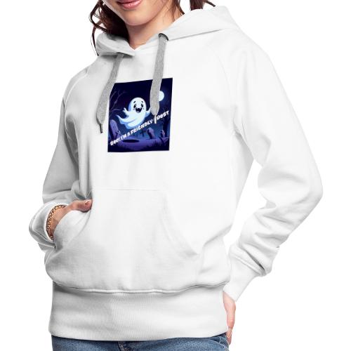 Boo I m a Friendly Ghost - Women's Premium Hoodie