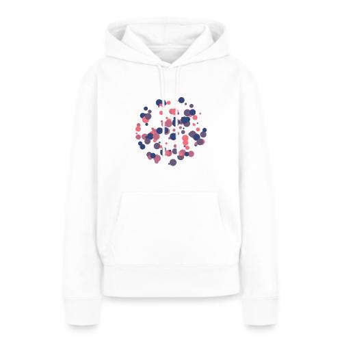 abstract circles pattern - Women's Premium Hoodie