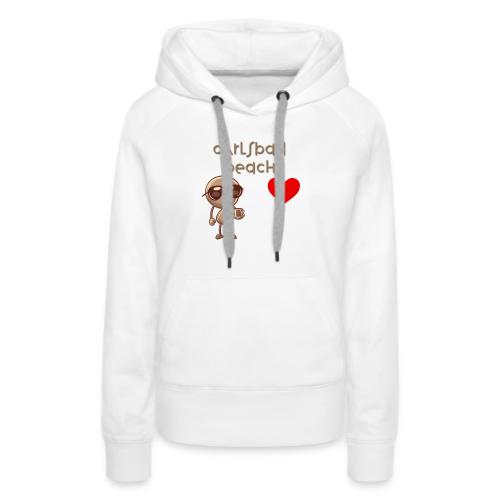 Smoon City_Carlsbad Beach - Women's Premium Hoodie