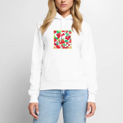 Cherry Pattern Design - Women's Premium Hoodie