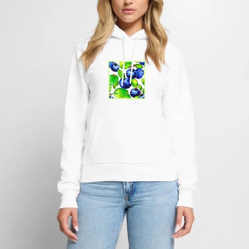 Fresh Blueberry Art - Women's Premium Hoodie