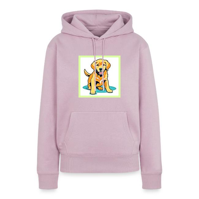 Golden Pup Charm Design