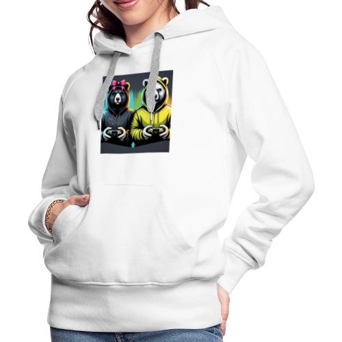 Gamer Bears - Women's Premium Hoodie