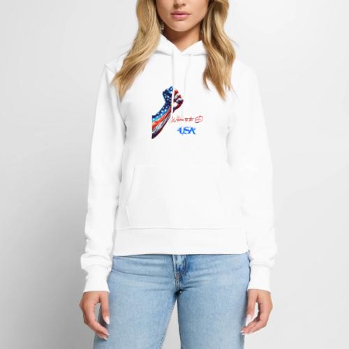 Welcome to the D Fist USA - Women's Premium Hoodie