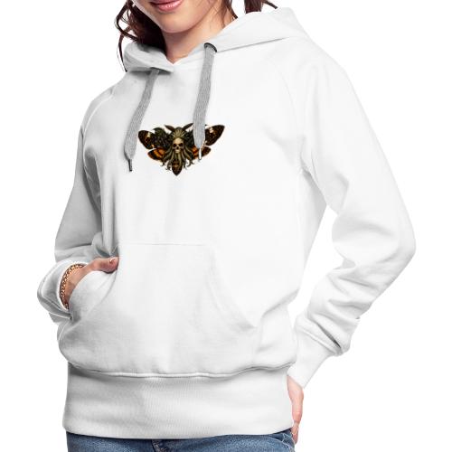 Cthulhu Moth Skull - Women's Premium Hoodie