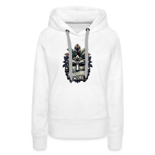 Masquerade Mask T-Shirt - Women's Premium Hoodie
