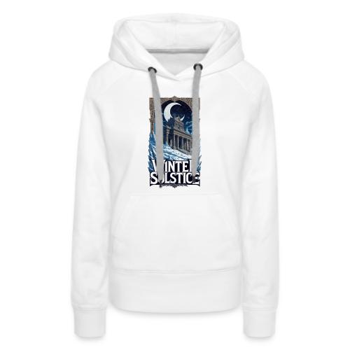 Winter Solstice Temple T-Shirt - Women's Premium Hoodie