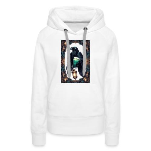 Pint of No Regrets Just Shenanigans Raven T-Shirt - Women's Premium Hoodie