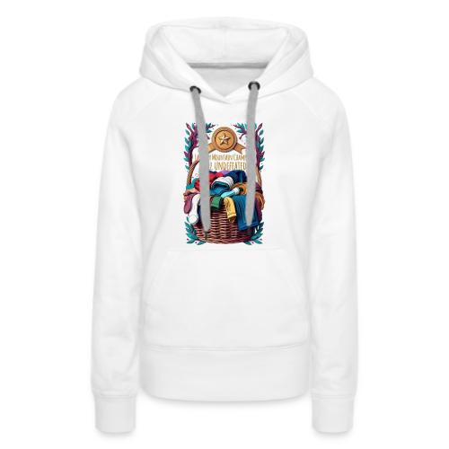 Laundry Mountain Champion Tee | Still Undefeated - Women's Premium Hoodie