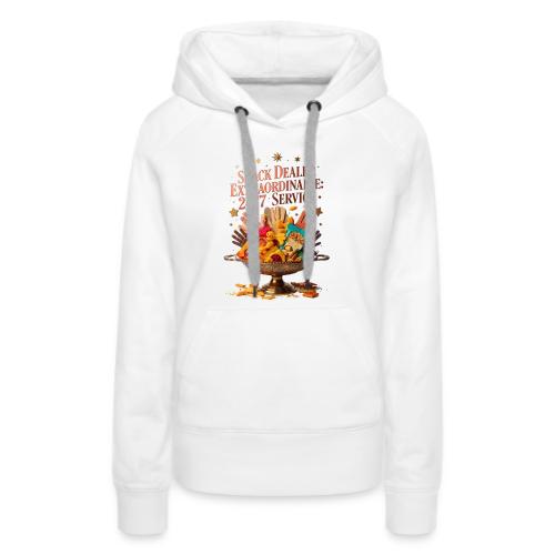 Snack Dealer Extraordinaire Tee, Mum Gift - Women's Premium Hoodie