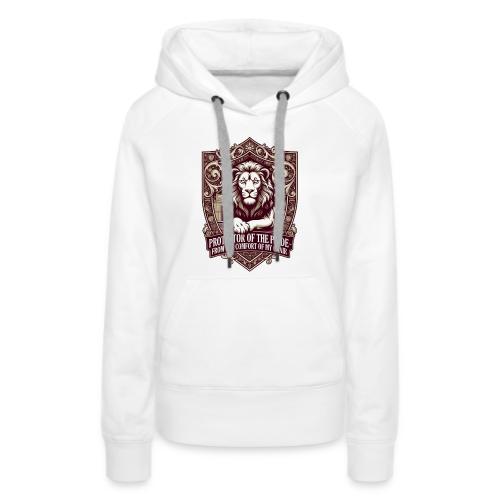 Protector of the Pride T Shirt, Sarcastic Dad Gif - Women's Premium Hoodie