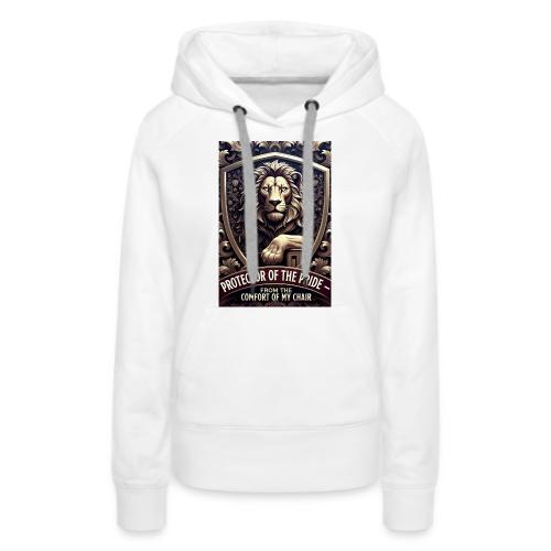 Lion King T Shirt, Funny Low-Effort Father Gift - Women's Premium Hoodie