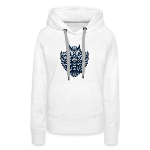Night Watch Owl T Shirt, Sarcastic Dad Gift - Women's Premium Hoodie