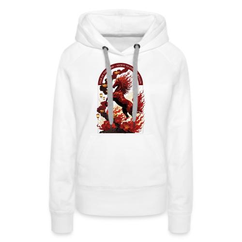 Year of the Horse Rise T Shirt,Lunar New Year Gift - Women's Premium Hoodie